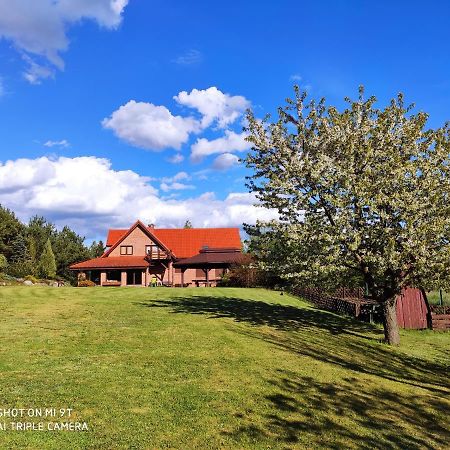 Mazury Caloroczny Dom Nad Jeziorem Do Wynajecia Z Wlasna Linia Brzegowa Pasym Zewnętrze zdjęcie